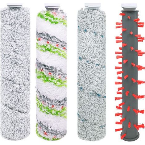 4Pcs Kit Filter Roll Brush for Bissell Crosswave 2554 2590 2554A Vacuum Cleaner (1/5)
