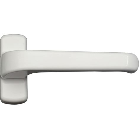 Forme de Poignée en aluminium Blanc (1/2)