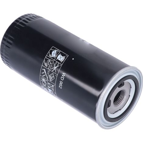 Filtre à huile pour compresseur d'air, type à vis, en alliage d'aluminium, compatible avec les compresseurs de 22 à 37 kW / 30 à 50 CV (WD962) (1/5)