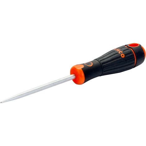 BahcoFIT Ahle mit Gummigriff zum Vorstechen und Bohren von Löchern, 6 mm x 100 mm, Einzelhandelsverpackung