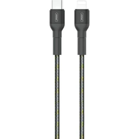 TRADE SHOP - Cavo Di Ricarica Trasferimento Dati Intrecciato Da 1 Mt Da Type-c A Lightning Q-sj02 - (1/2)