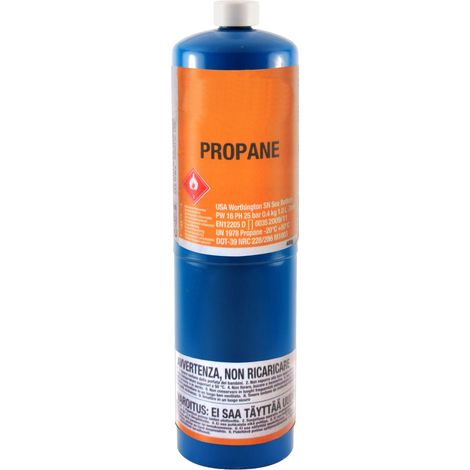 Faithfull Propane Gas Cylinder CGA600 Fitting (Model: FAIGZPROPT)