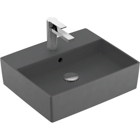 Villeroy & Boch Memento 2.0 Aufsatzwaschbecken, 1 Hahnloch, mit (1/3)