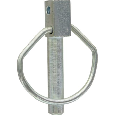 Schnapp-Anhängerkupplungsbolzen 9,5 mm 45 mm 52 mm verzinkter Stahl 23306 (1/2)