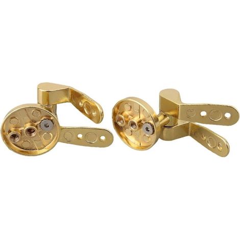 Ensemble de charnières pour abattant de toilette en alliage de zinc, connecteur de montage, accessoires de salle de bain de rechange REY