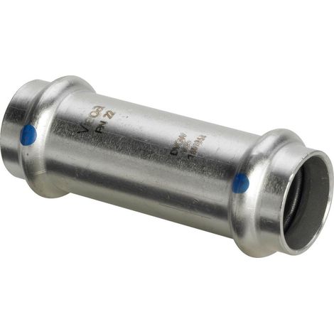 Viega Manicotto scorrevole Sanpress Inox LF, d 42mm acciaio inossidabile Modello 2315.5LF, 666194