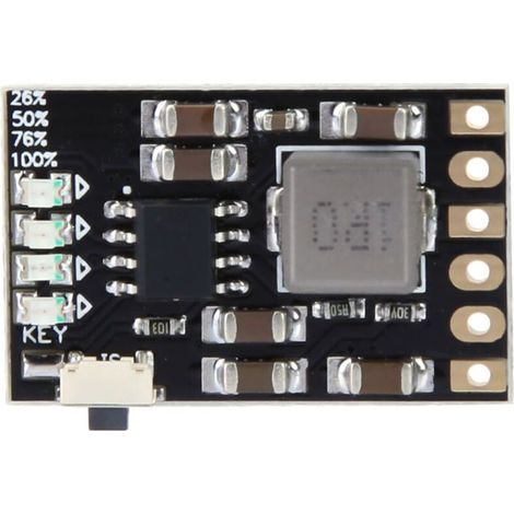 Module de chargeur de batterie, carte au lithium protégée contre la température, câblage pratique 2A 5V vers 4,2V (1/4)