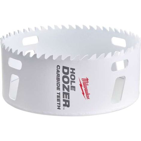 Sierra de corona Milwaukee hole dozer 121mm carburo alta durabilidad
