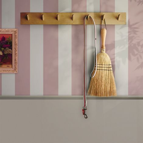 Joules Harborough Stripe Pink Vliestapete 10mx52cm (1/4)