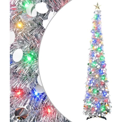 Pop Up LED Christmas Tree with Star Topper 180 cm 100 LEDs PET vidaXL (1/4)
