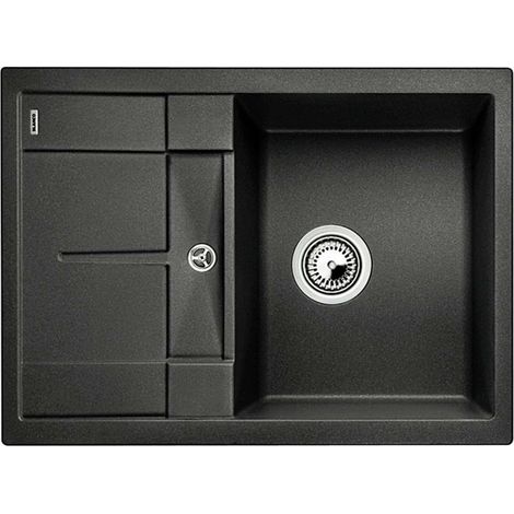 Blanco Metra 45 - Silgranitspüle, 68x50 cm, Compact, Schwarz 525912