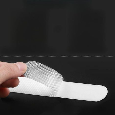 Bandes Antidérapantes 18 Pièces, Bande Adhésive Antidérapante PEVA Souple avec Traction Améliorée pour la sécurité de la Douche de Baignoire (1/5)