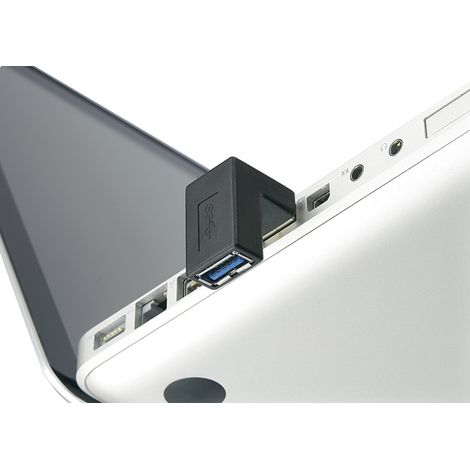 Renkforce USB 3.2 Gen 1 (USB 3.0) Adapter [1x USB 3.2 Gen 1 Stecker A (USB 3.0) - 1x USB 3.2 Gen 1 B (1/2)