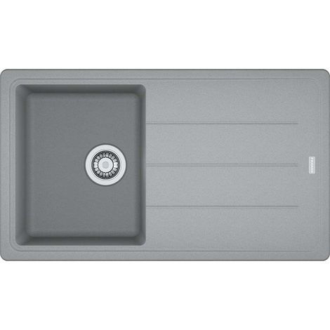 Franke Basis - Lavello in fragranite BFG 611-86, 86x50 cm, pietra grigia 114.0494.919