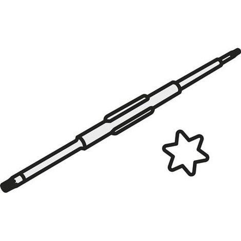 Torx-Klinge ISO D-T7P Bruttogewicht 16,7g PRAMET (1/2)