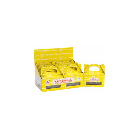 Boîte de - Cône Dhoop à reflux Satya à la citronnelle- Vendu par 1