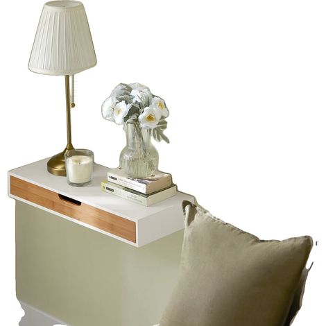 Armoire Murale, Design Gain de Place, Fonctionnalité Polyvalente, BLANC (1/2)