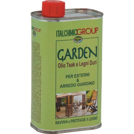 Huile de protection pour teck et bois durs 0,5 l ambre pour bateaux meubles meubles de jardin pour exte'rieur et inte'rieur