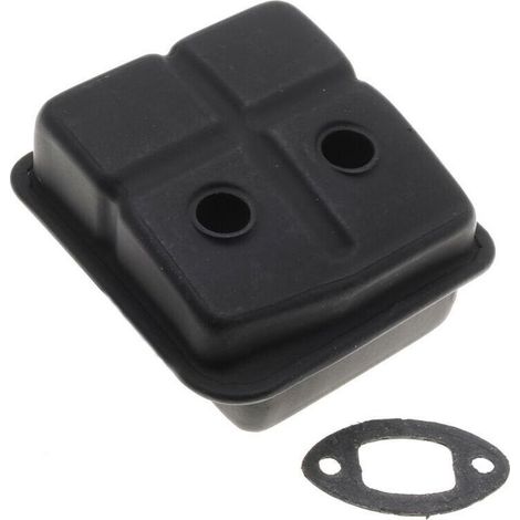 Pot d'échappement taille haies compatible avec Stihl HS81 et HS86 remplace 4237 140 0600 (1/4)