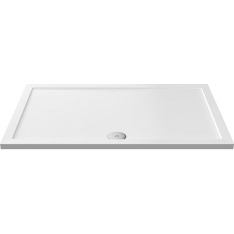 1400mm x 900mm Premium Rectangular Shower Tray - White