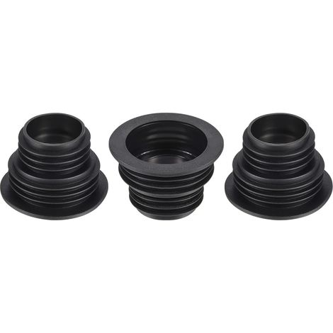 Lot de 3 joints d'étanchéité en silicone pour tuyau d'évacuation, bouchon et joint canal, cuisine (1/5)