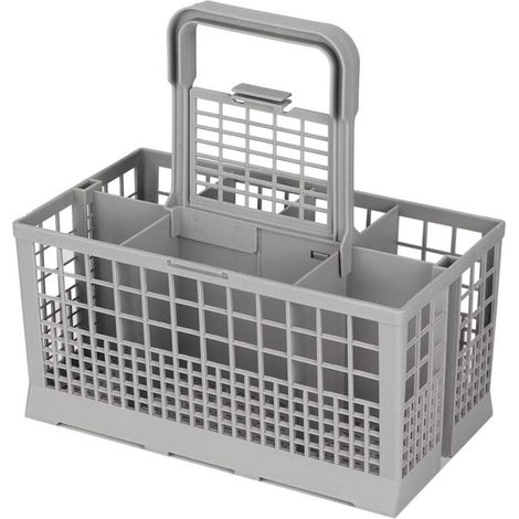 Panier à couverts universel 8 compartiments – Fabriqué en PP alimentaire – Poignées amovibles – Compatible avec 99% des lave-vaisselle (1/5)