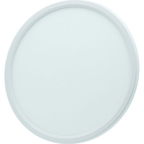 Lámpara de techo de 29 cm, blanca, LED integrado, Denver, 24 W, 4000 K, sensor de movimiento, 2570 lm (1/5)