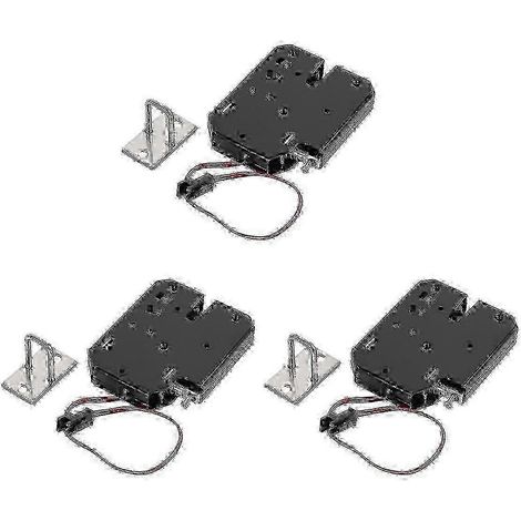 Serrure électrique 12 V, sécurité intégrée 150 kg, pour système de commande de porte (1/5)