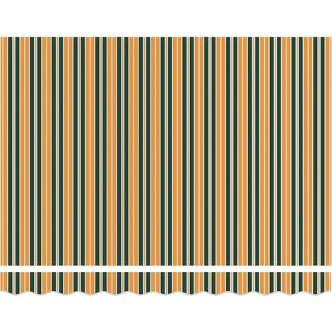 Maison Exclusive - Tenda retrattile Verde e Giallo 350 x 250 x 165 cm (1/5)