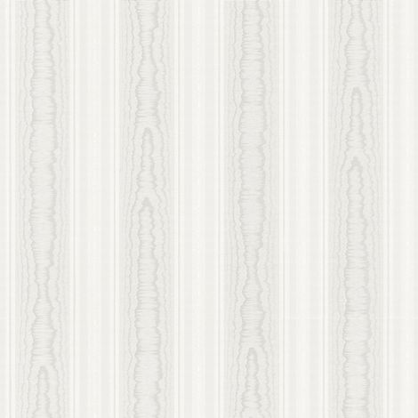 Papier peint gris à rayures moderne pour salon Tapisserie blanche à motif pour chambre Papier peint tendance pour bureau (1/4)