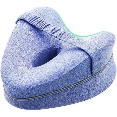 Oreiller orthopédique pour le soulagement de la sciatique (bleu) (1/5)