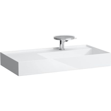 LAUFEN Kartell lavabo, encastré, tablette à gauche, 1 trou pour (1/5)