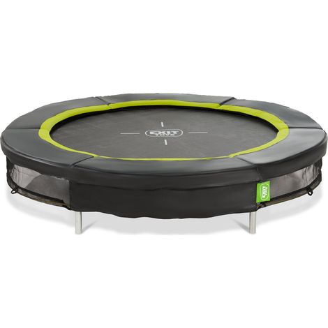 EXIT Silhouette ground sports trampoline 6ft - black