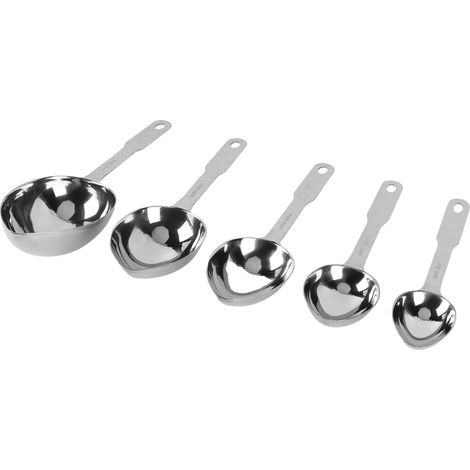 cuillères en acier inoxydable à long manche, ergonomiques, surface brillante, louche à soupe, pour la cuisine (1/5)
