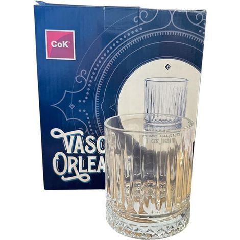 Set 4 Bicchieri da Tavola in Vetro Orleans Dof 36 cl (1/2)