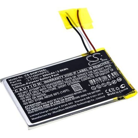 Bater a para Sony MDR HW700DS etc