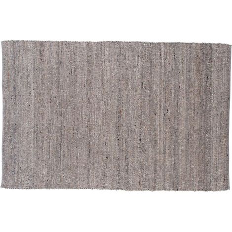 Tapis Déco en Laine "Loump" 200x300cm Gris & Beige (1/5)