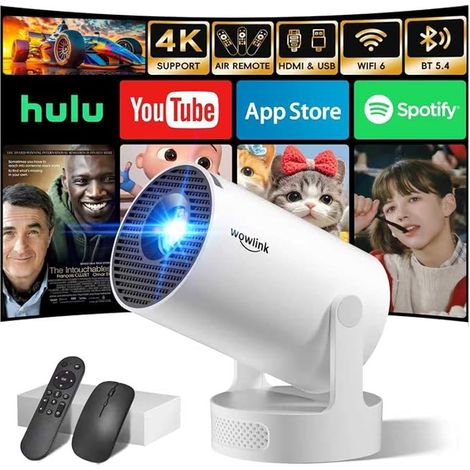 Projector with WiFi 6 and Bluetooth (1/5)