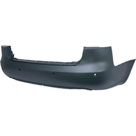 Pare-choc arrière à peindre avec trous radars Audi A4 3 B7 2004-2007