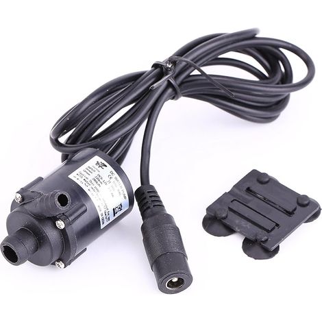 Pompe à eau submersible - 1 Pièce - Sans balais - Débit 280L/H - Pour aquarium et refroidissement - DC 6V-12V (1/5)
