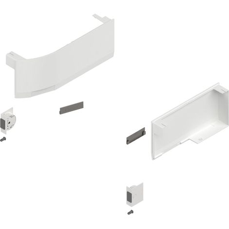 BLUM AVENTOS HK TOP Abdeckkappen-Set für SERVO-DRIVE, Kunststoff seidenweiß (1/3)