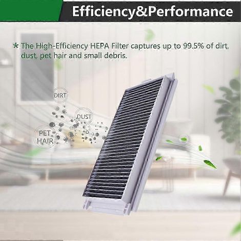 17 pièces pour Ecovacs Deebot N30 OMNI Pièces détachées Brosse latérale à rouleau Filtre Édition 0618 (1/4)
