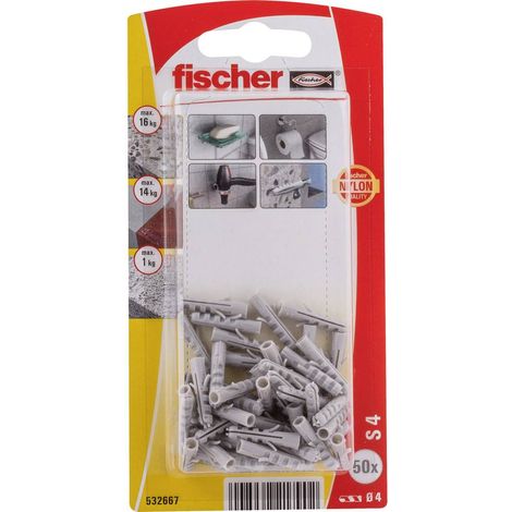 Fischer 532667 S 4 K NV Tassello ad espansione 20 mm 4 mm 1 KIT (1/5)