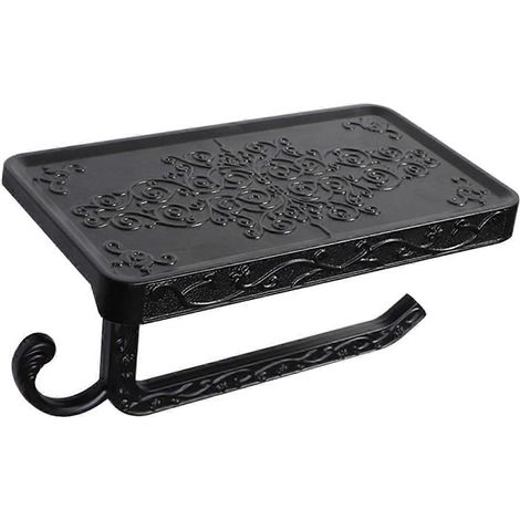 Distributeur de papier toilette pliable et étanche, avec porte-mouchoirs suspendu et sangle multi-crochets, idéal pour le camping. (1/5)