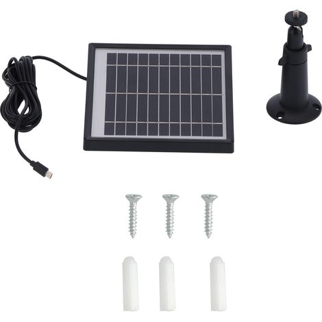 Panneau solaire monocristallin 5,5 V 3,3 W pour caméra de sécurité sans fil (1/5)