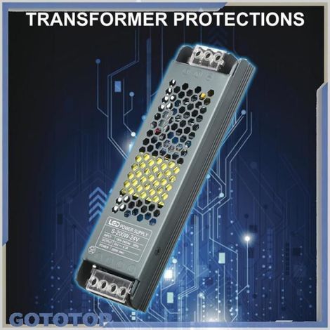 Transformateur Alimentation LED - 12 V DC - 20 A - Boîtier Aluminium - Pour Bande Lumineuse LED - 1 Pièce (1/5)