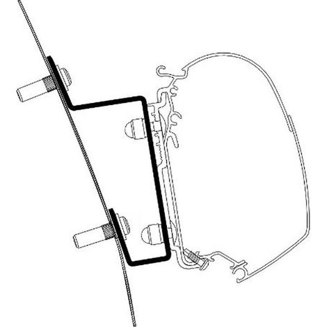 Adaptateur ford transit H3 après 2014 THULE (1/2)