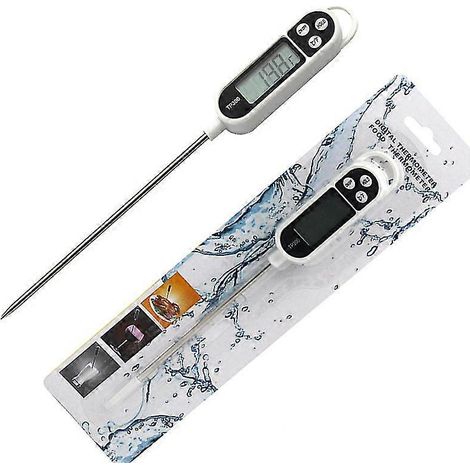 Thermomètre de cuisine numérique pour barbecue, viande, gâteaux, bonbons, friture, grillades, salle à manger, instrument de cuisson domestique, thermomètre de four (1/5)