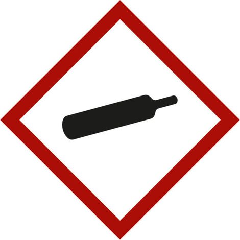 HOFFMANN Symbole pour les substances dangereuses Bouteille de gaz, Type: 03052