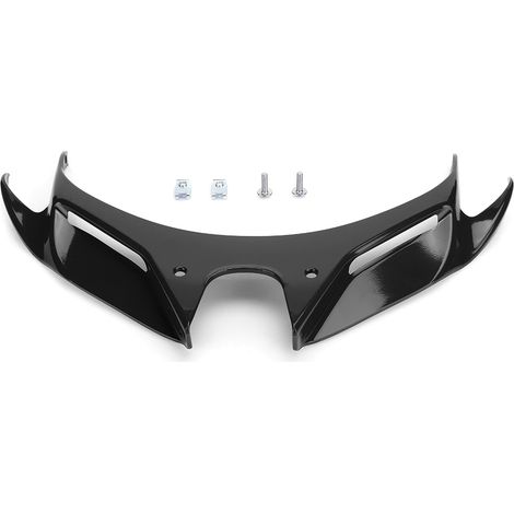 Couvercle d'aile de pare-brise aérodynamique de carénage avant, adapté à Kawasaki Ninja 250/400 2018-
2020Noir (1/5)